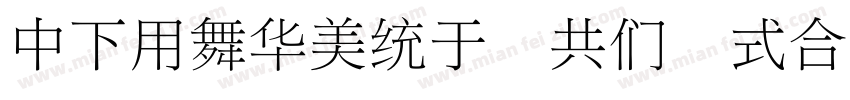 DFYaSong GB Otf W9字体转换